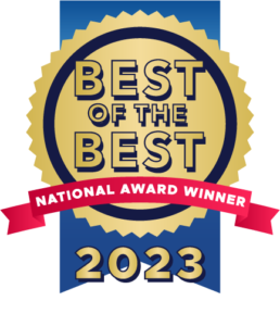 2023 best of the best award short ribbon 2