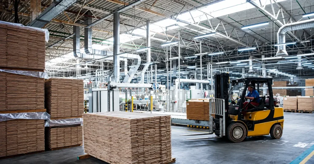 Warehouse manager reviewing access control logs and camera footage to investigate employee theft at a Southern California distribution center